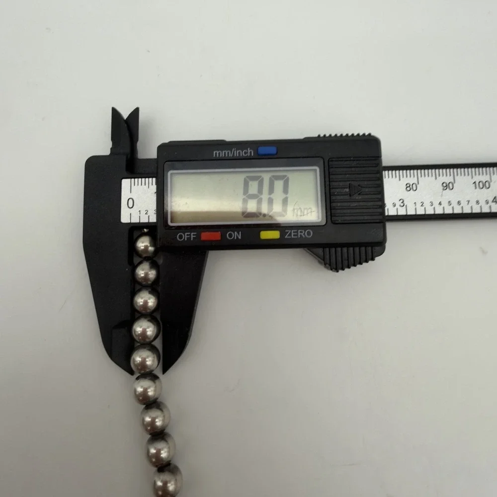 Vintage Sterling Silver 925 Ball Bead Toggle Bracelet Engravable Charm Sz 7